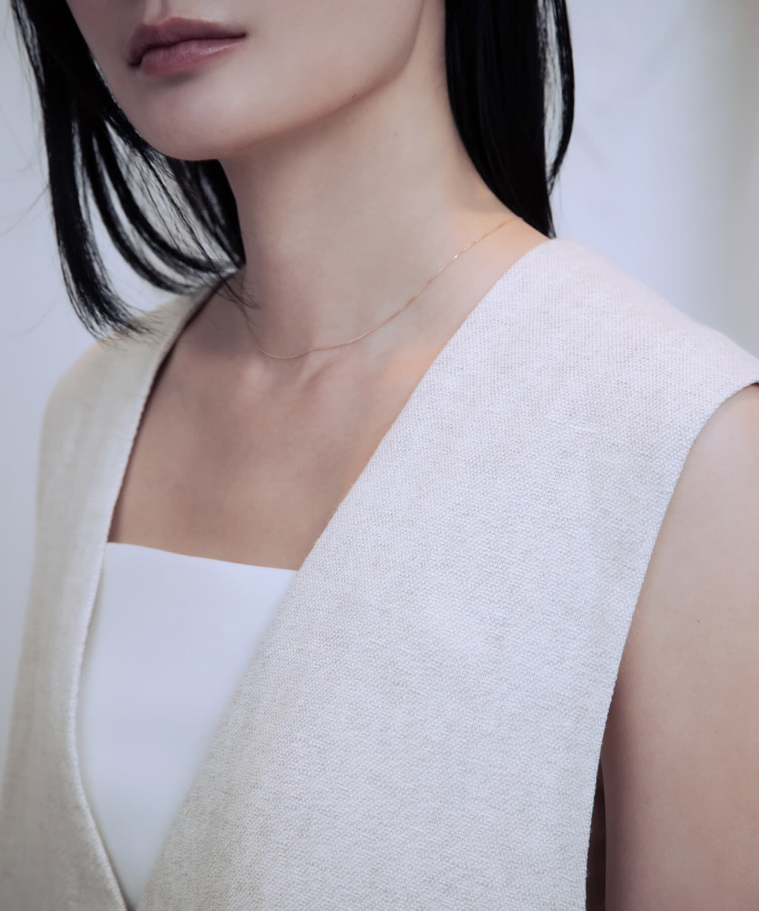 URBAN RESEARCH「new basic　リネンチュニックベスト」|ベスト・ジレ|