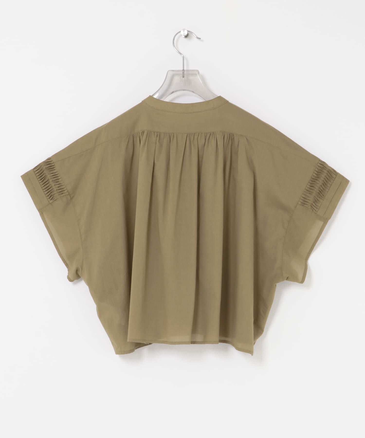 URBAN RESEARCH「ハーフスリーブタックショートシャツ」|シャツ・ブラウス|