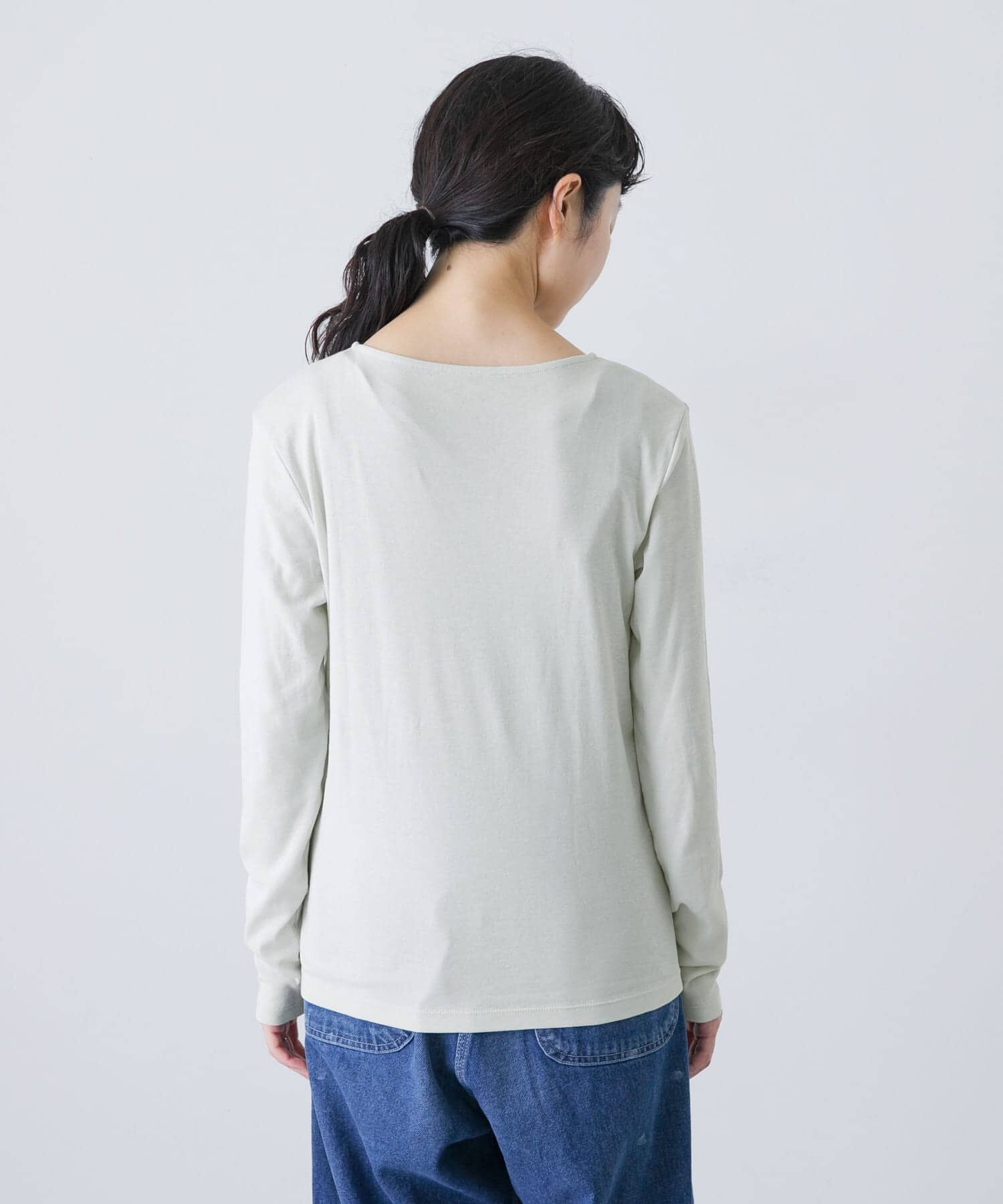 かぐれ「ハイツイストコットンボートカットソー」|Tシャツ・カットソー|