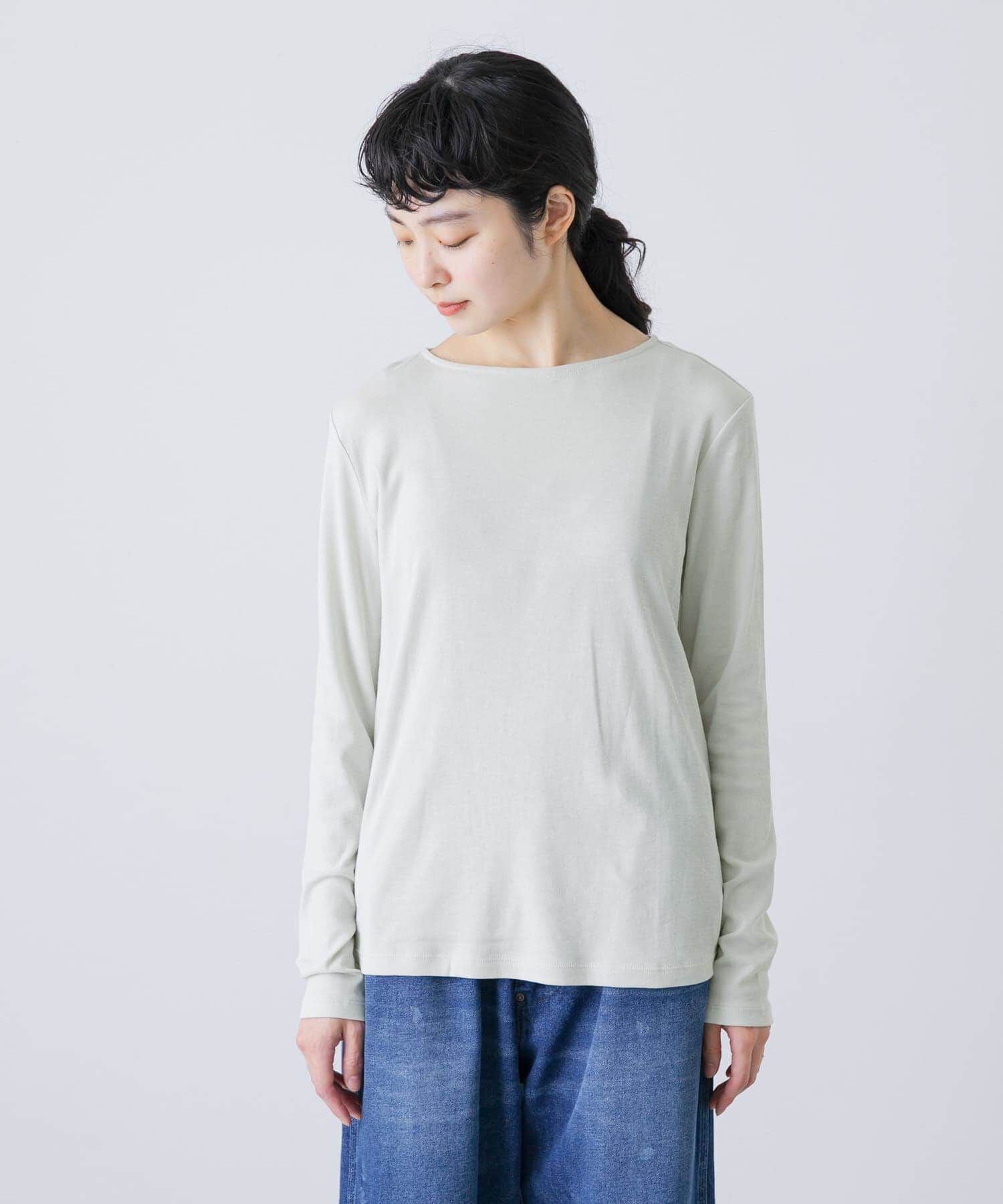 かぐれ「ハイツイストコットンボートカットソー」|Tシャツ・カットソー|