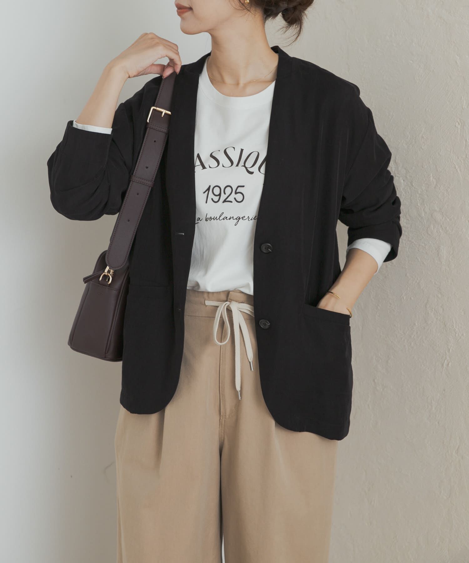 URBAN RESEARCH DOORS「ノーカラージャケット」|ノーカラージャケット|