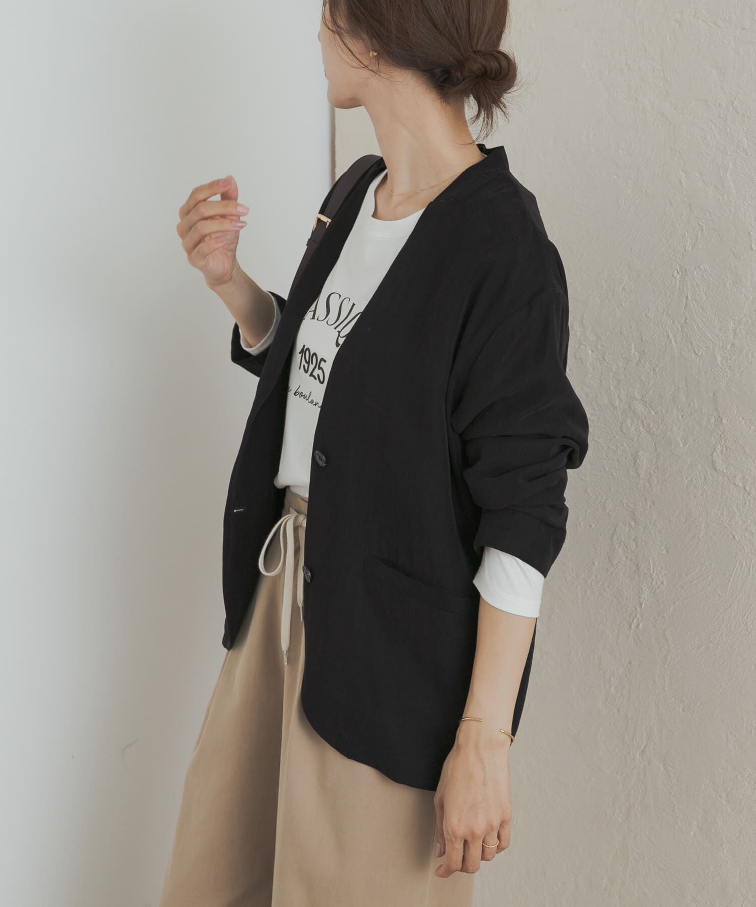 URBAN RESEARCH DOORS「ノーカラージャケット」|ノーカラージャケット|