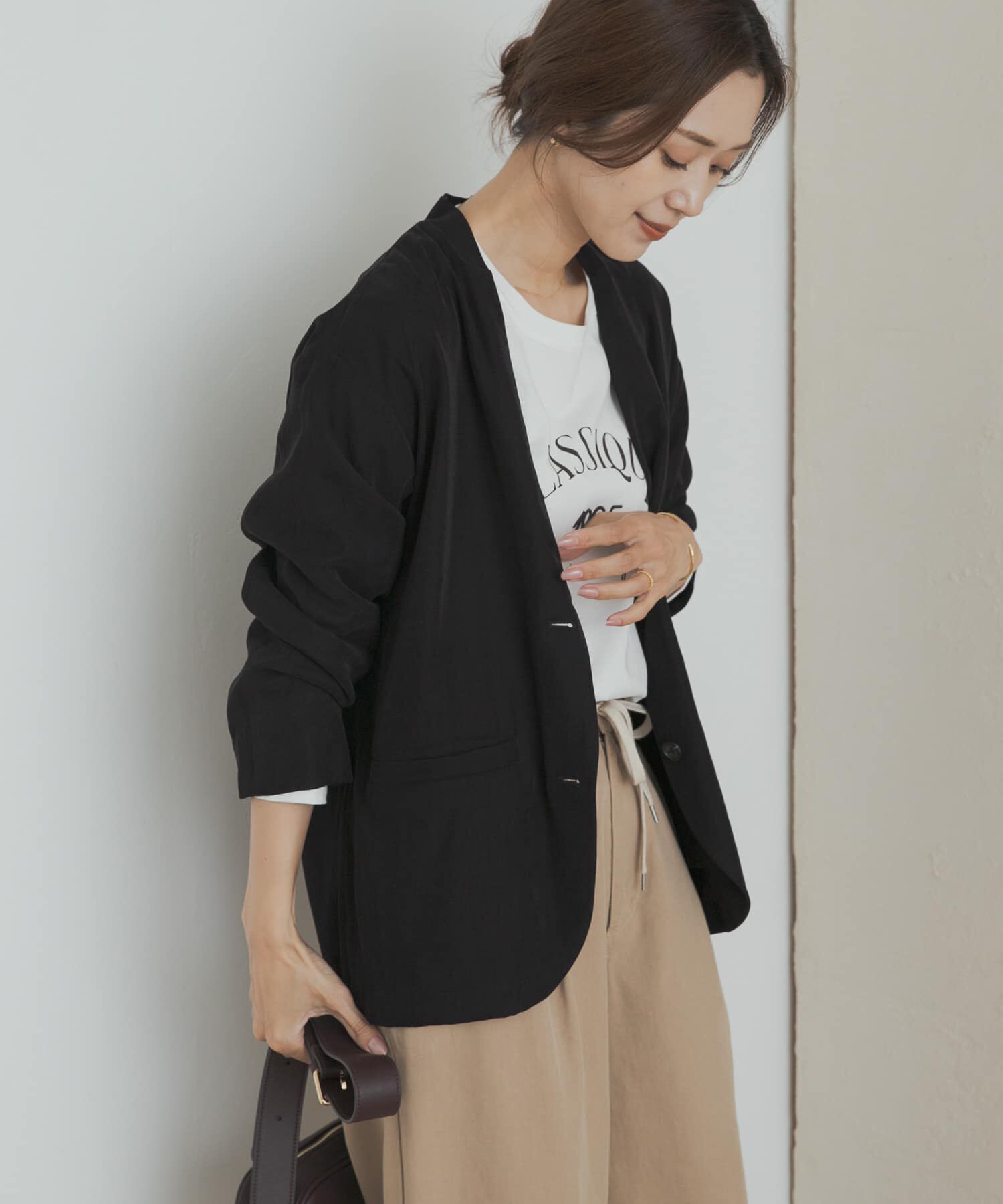 URBAN RESEARCH DOORS「ノーカラージャケット」|ノーカラージャケット|