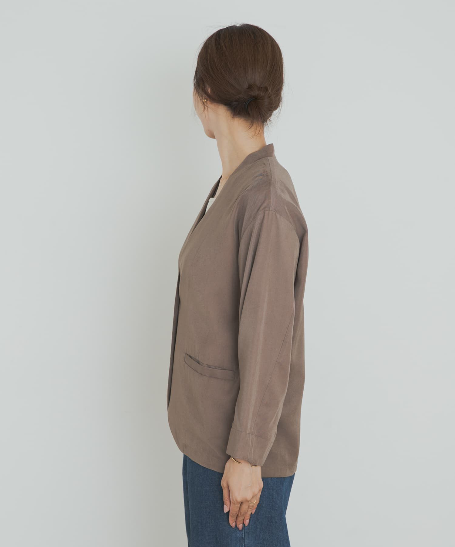 URBAN RESEARCH DOORS「ノーカラージャケット」|ノーカラージャケット|