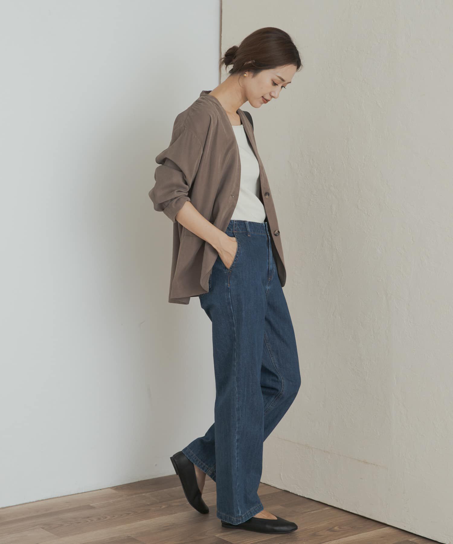 URBAN RESEARCH DOORS「ノーカラージャケット」|ノーカラージャケット|