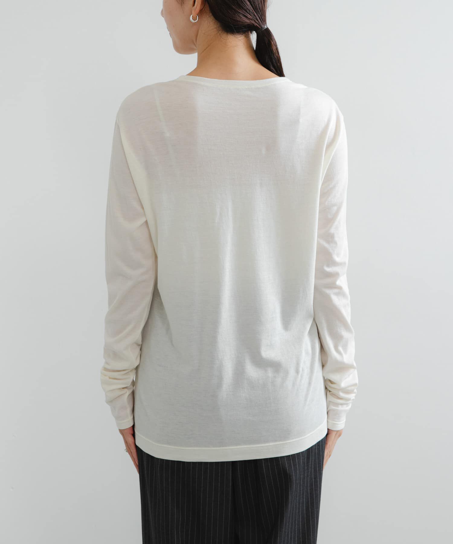 URBAN RESEARCH「ウールコットンロングスリーブカットソー」|Tシャツ・カットソー|