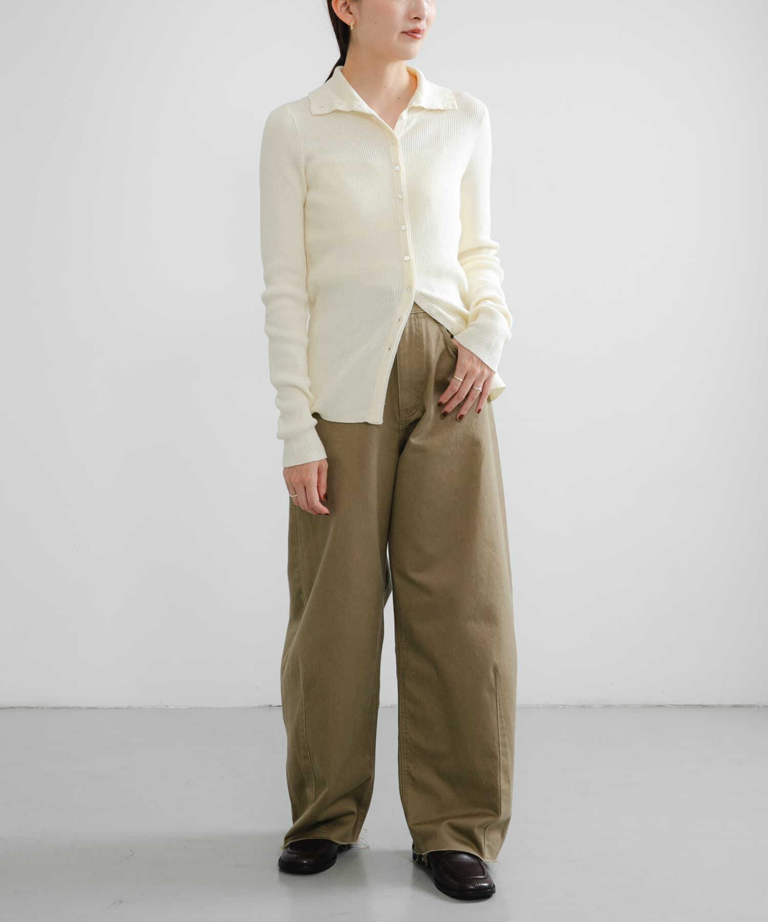 URBAN RESEARCH「『UR TECH』2WAYリブニット」|ニット・セーター|