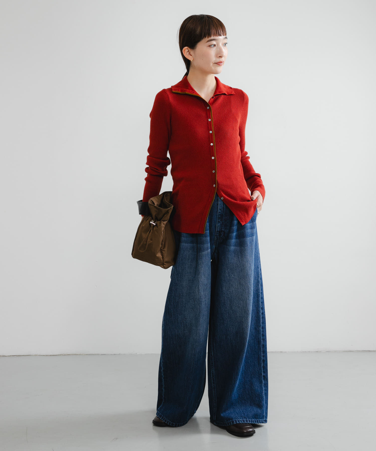 URBAN RESEARCH「『UR TECH』2WAYリブニット」|ニット・セーター|