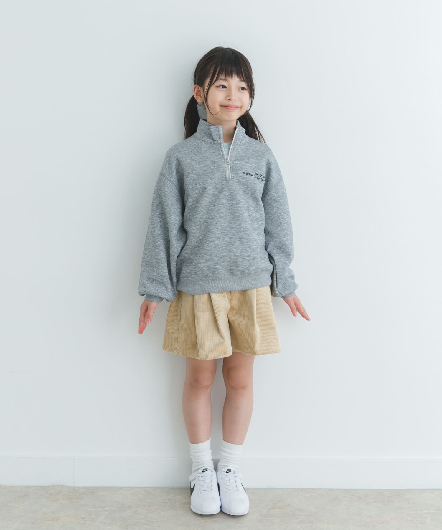 URBAN RESEARCH DOORS「『セットアップ対応』ハーフジップダンボールプルオーバー(KIDS)」|その他|