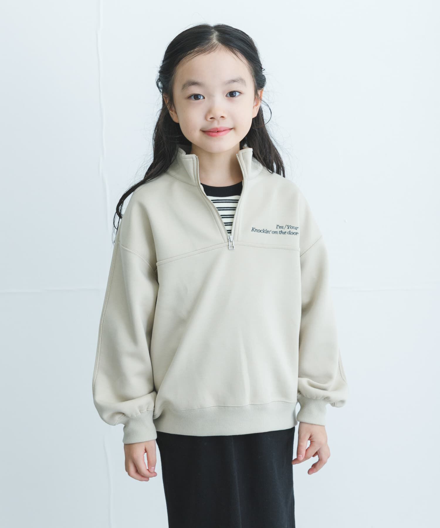 URBAN RESEARCH DOORS「『セットアップ対応』ハーフジップダンボールプルオーバー(KIDS)」|その他|