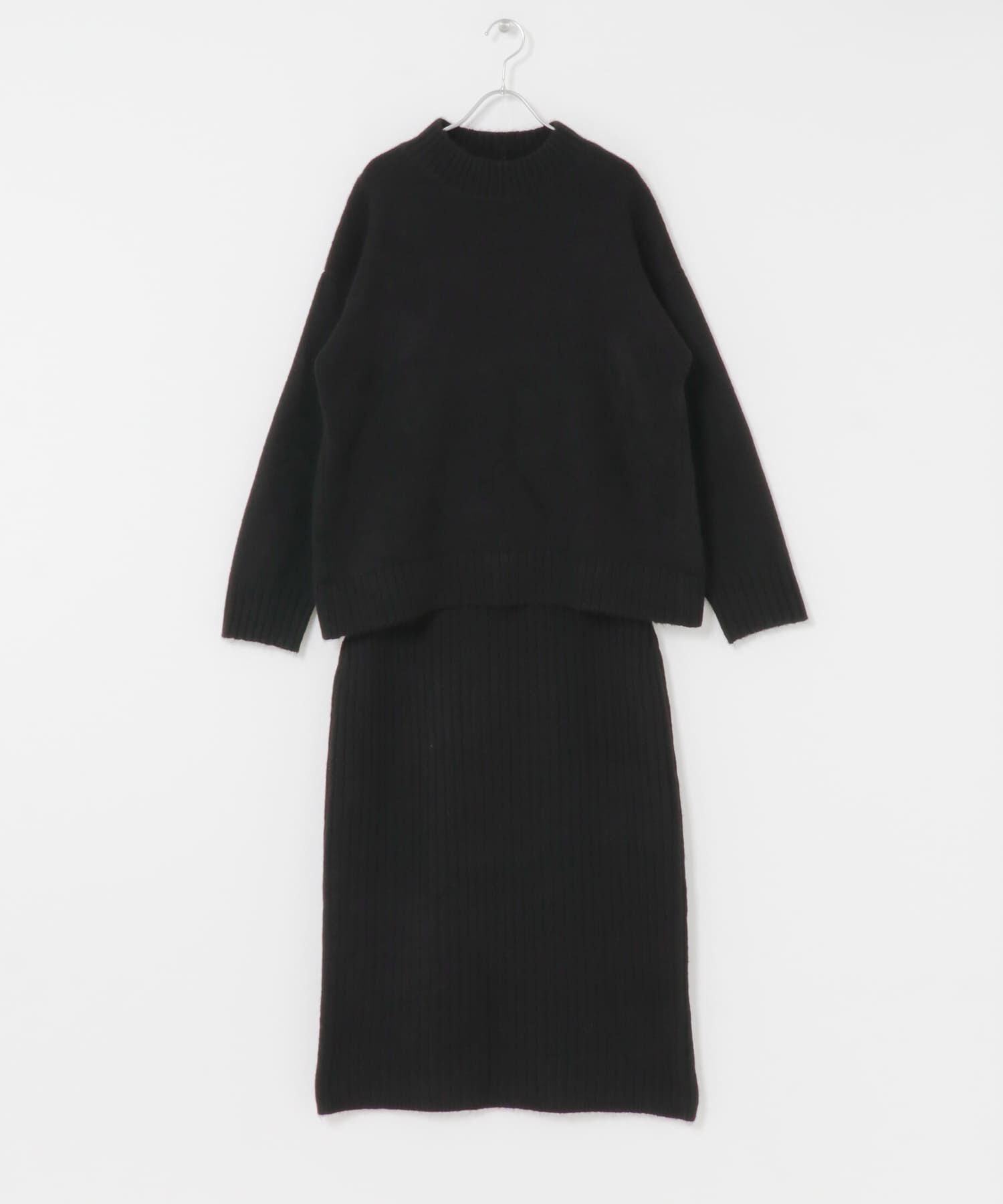 Sonny Label 「『WEB限定』モックネックニット&times;スカートセットアップ」|ワンピース|