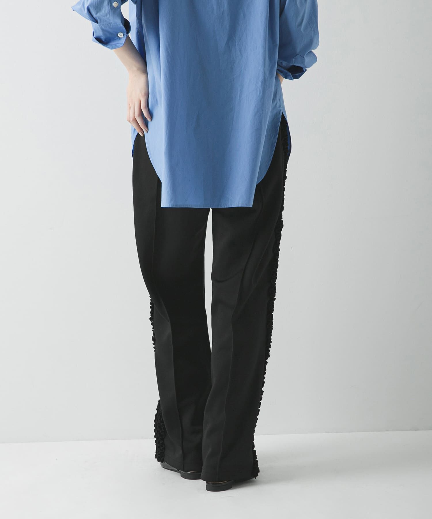 URBAN RESEARCH「『別注』crinkle crinkle crinkle&times;URBAN RESEARCH　FRILL TRACK PANTS」|その他|