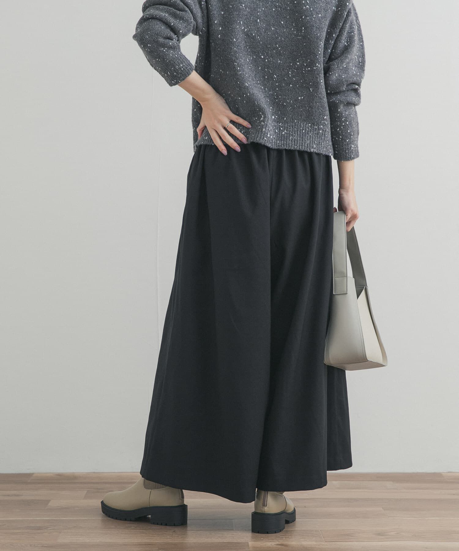 URBAN RESEARCH DOORS「9分丈ワイドギャザーパンツ」|その他|