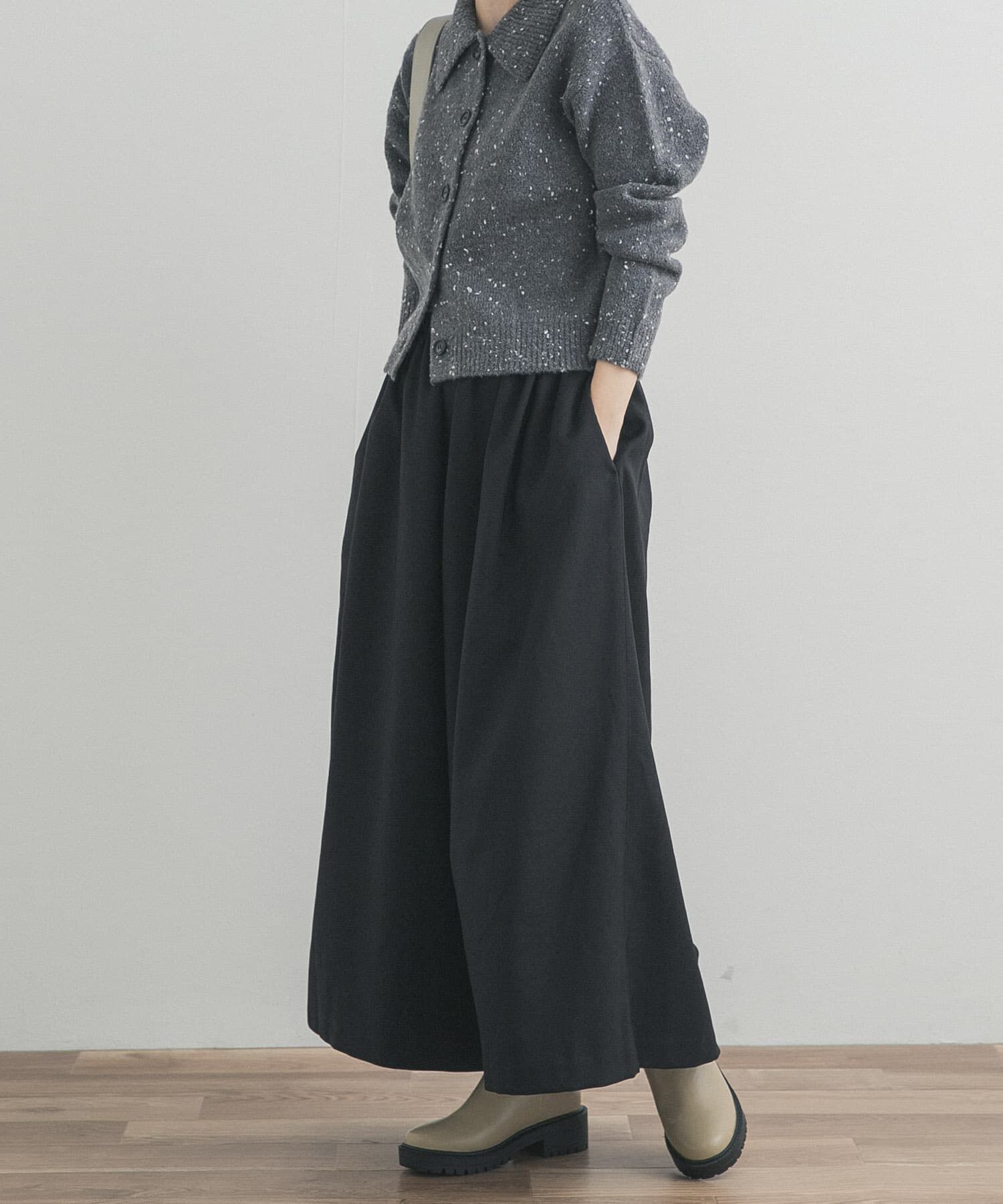 URBAN RESEARCH DOORS「9分丈ワイドギャザーパンツ」|その他|