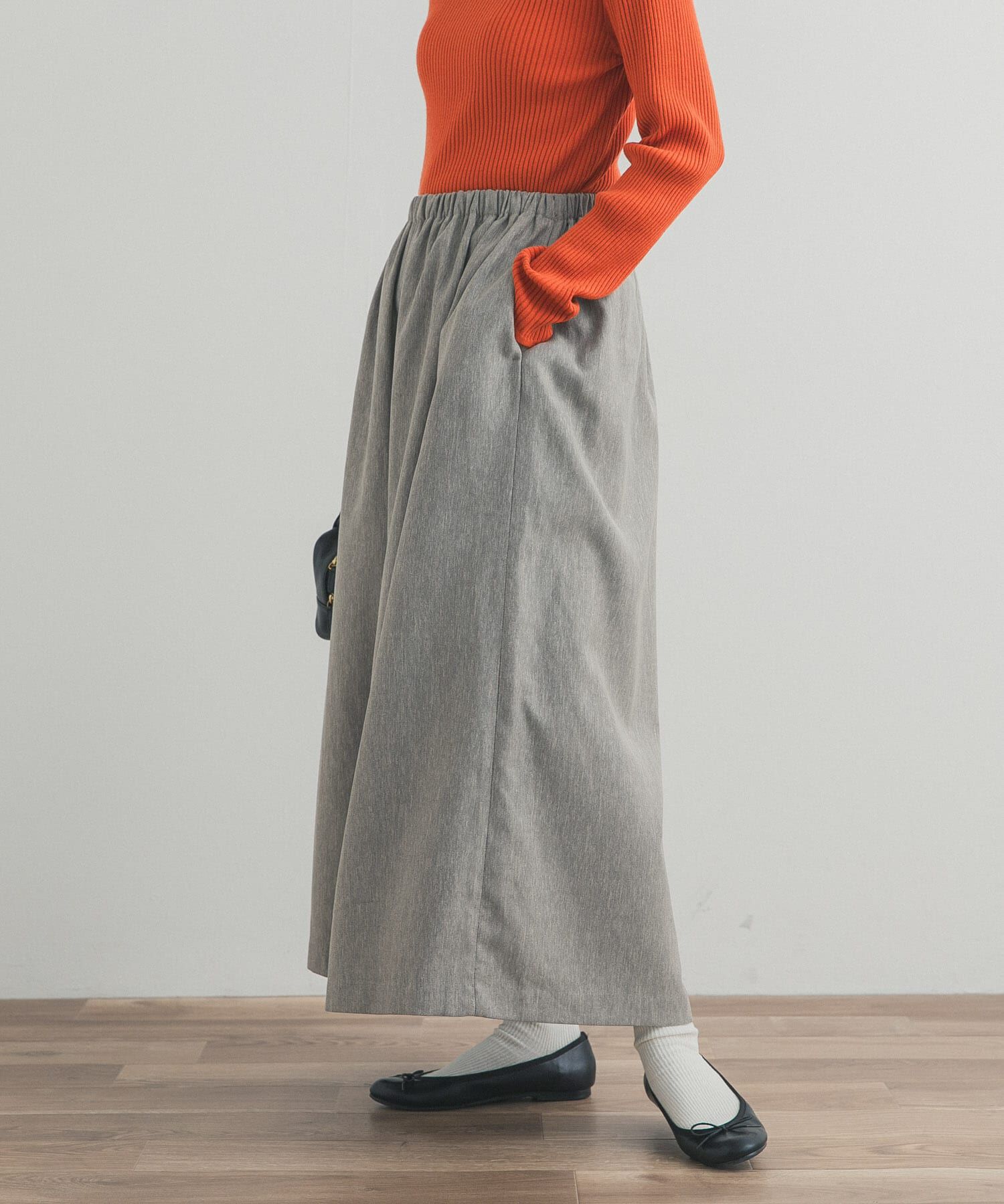 URBAN RESEARCH DOORS「9分丈ワイドギャザーパンツ」|その他|