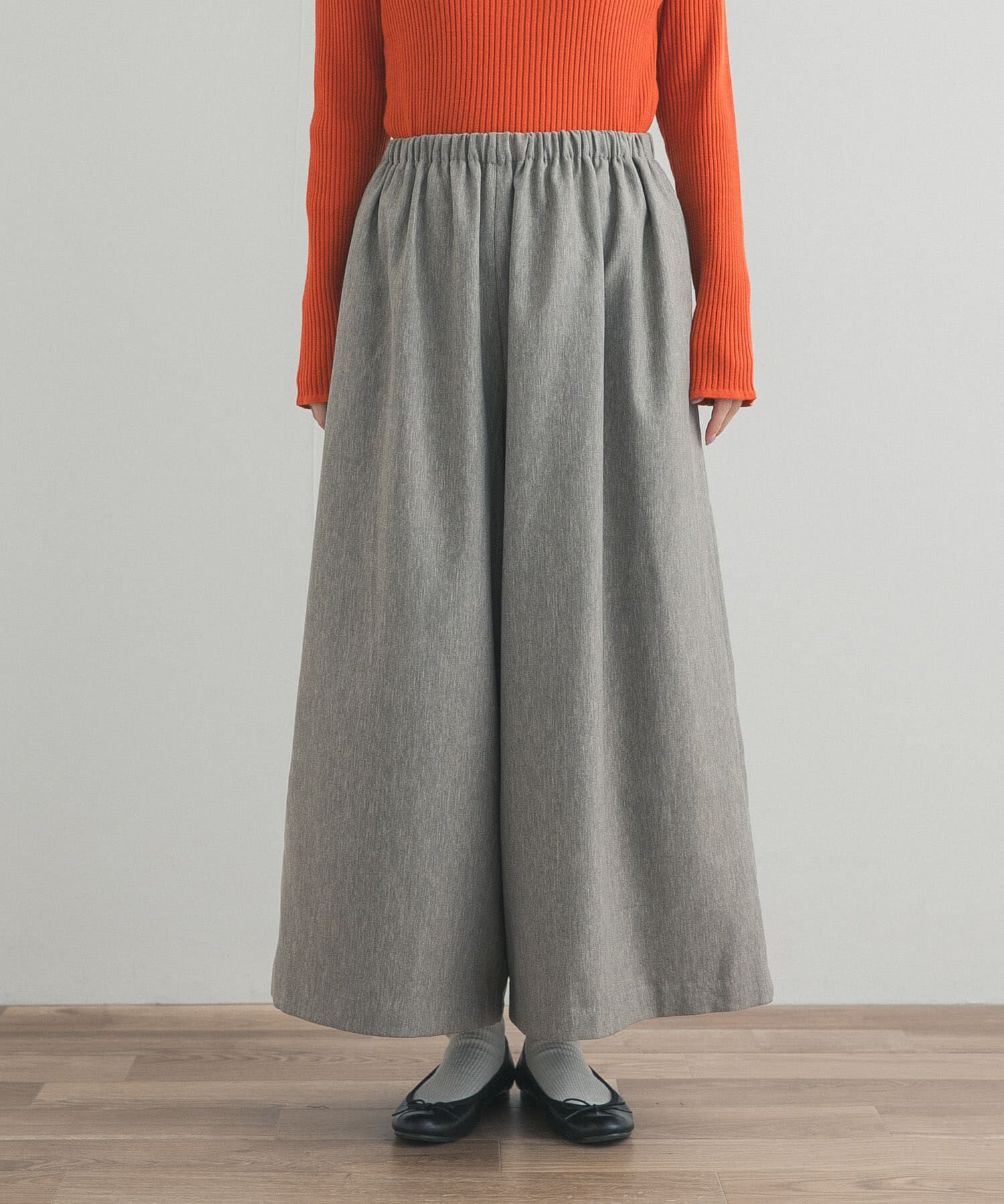 URBAN RESEARCH DOORS「9分丈ワイドギャザーパンツ」|その他|