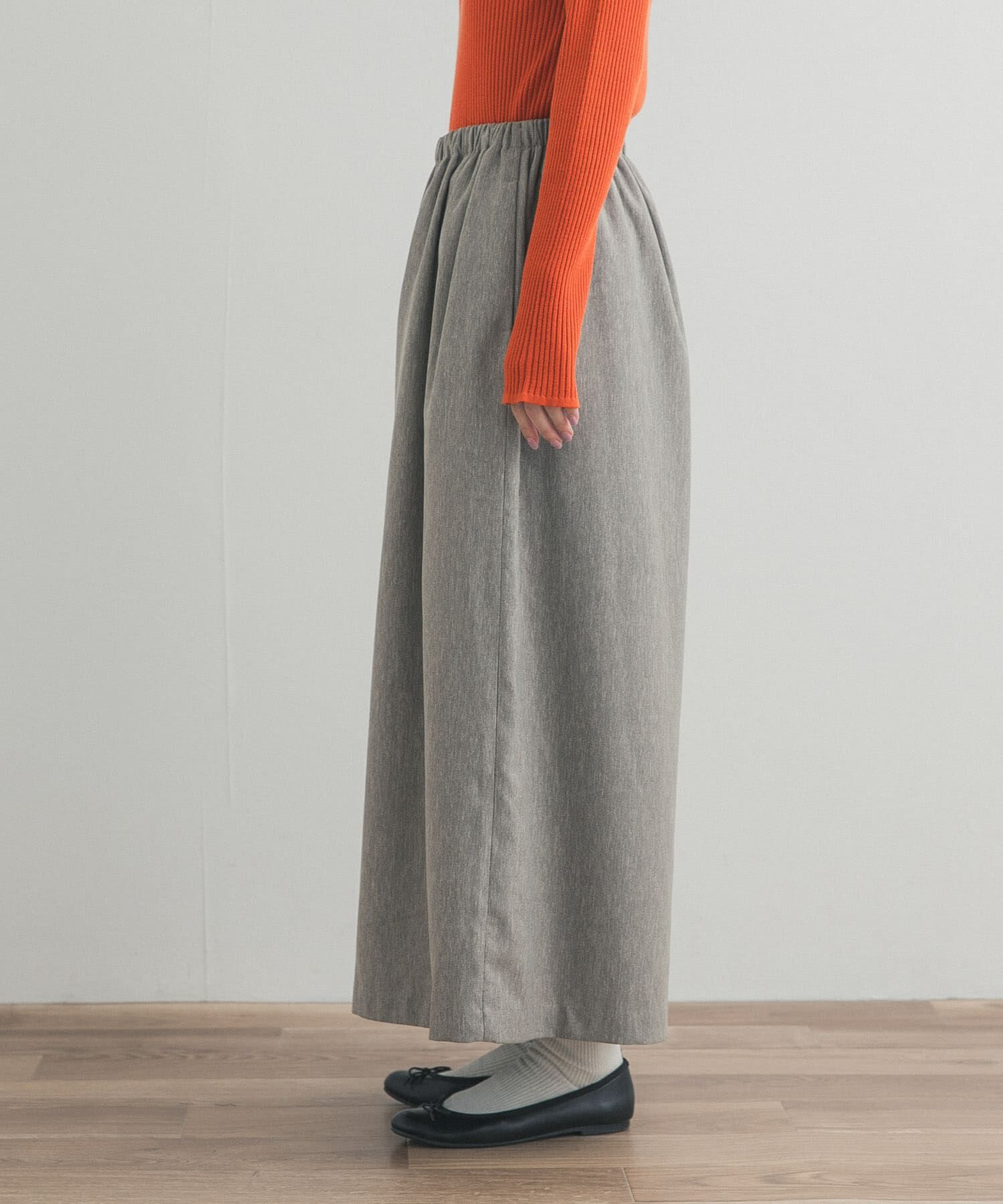 URBAN RESEARCH DOORS「9分丈ワイドギャザーパンツ」|その他|