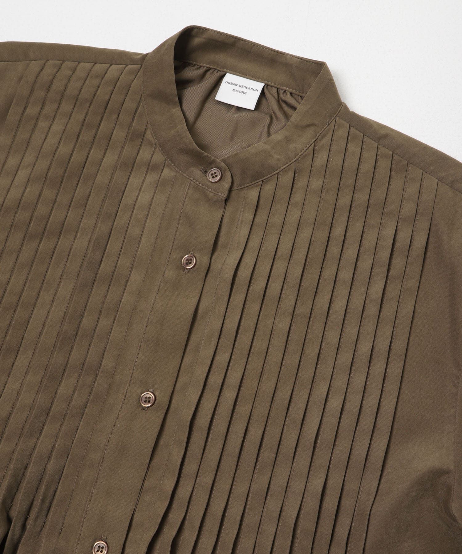 URBAN RESEARCH DOORS「ピーチタッチピンタックワンピース」|ワンピース|