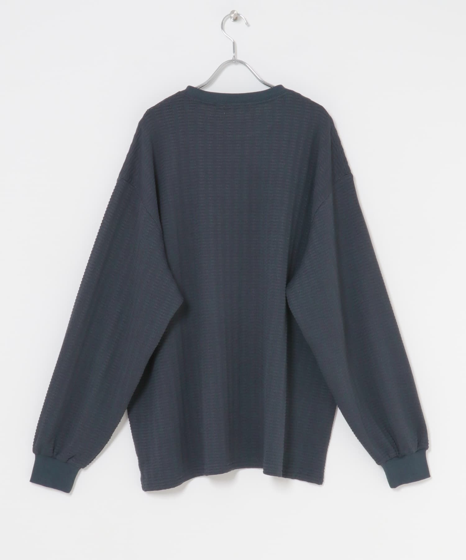 SENSE OF PLACE by URBAN RESEARCH「ライトワッフルクルーネックロングTシャツ」|Tシャツ・カットソー|