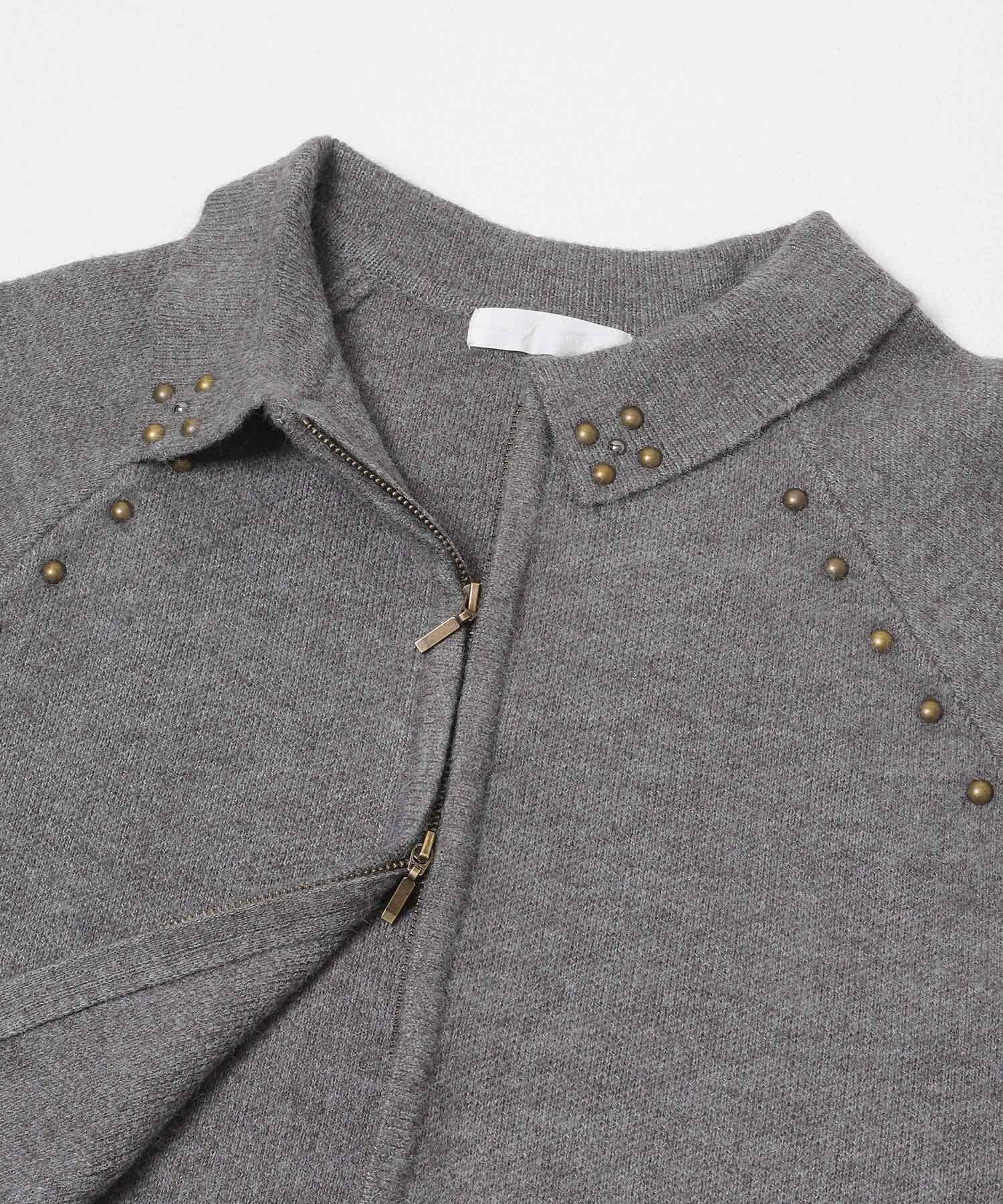 SENSE OF PLACE by URBAN RESEARCH「『洗濯可』スタッズデザインカーディガン」|カーディガン|