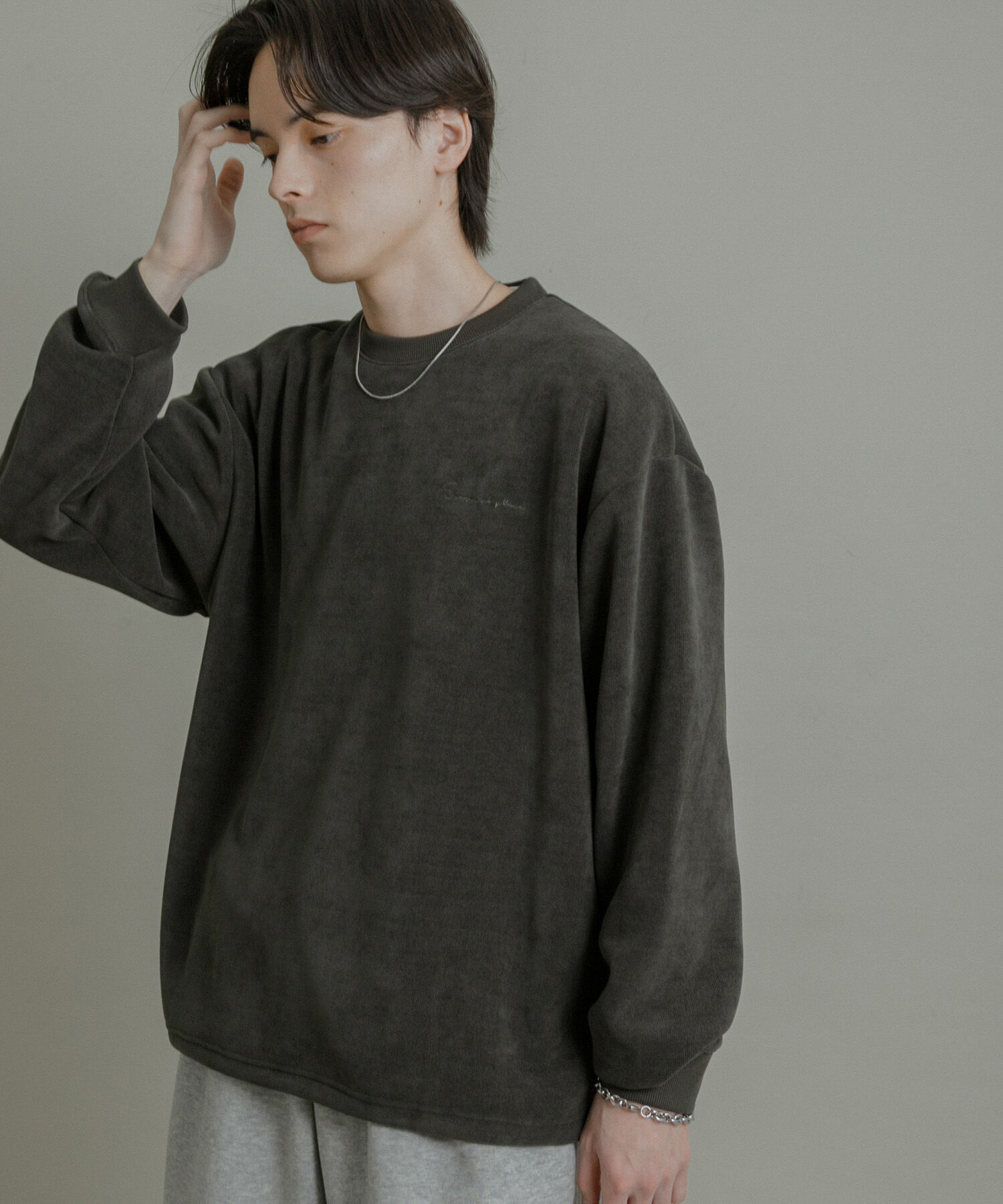 SENSE OF PLACE by URBAN RESEARCH「ニットフリースクルーネックプルオーバー」|ニット・セーター|