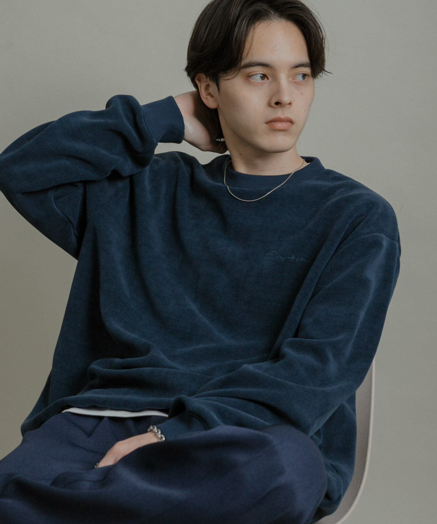 SENSE OF PLACE by URBAN RESEARCH「ニットフリースクルーネックプルオーバー」|ニット・セーター|