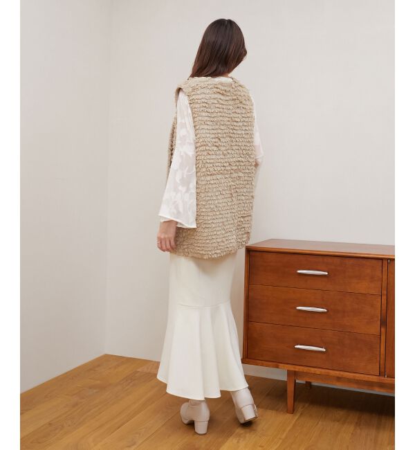 MAJESTICLEGON「ミニループニットベスト」|ベスト・ジレ|