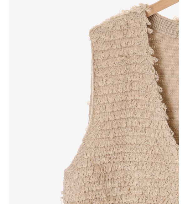 MAJESTICLEGON「ミニループニットベスト」|ベスト・ジレ|