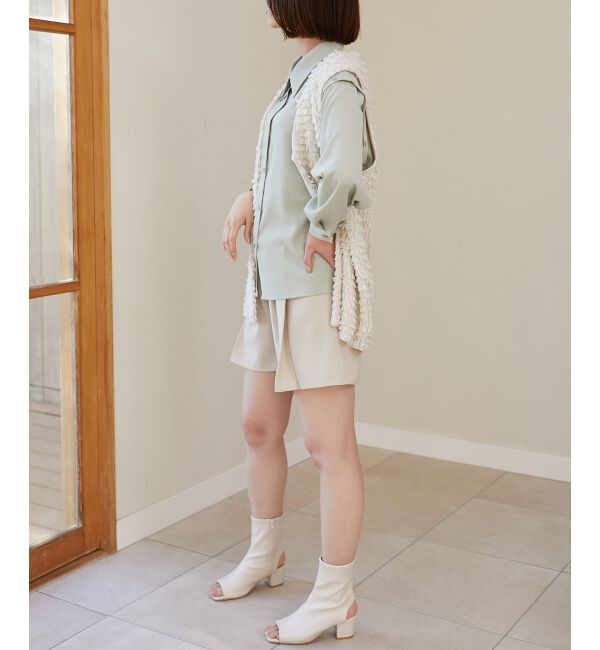 MAJESTICLEGON「ミニループニットベスト」|ベスト・ジレ|