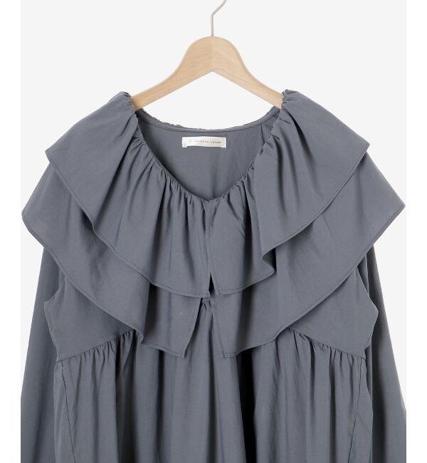 MAJESTICLEGON「ビッグフリルカラーチュニックブラウス」|シャツ・ブラウス|