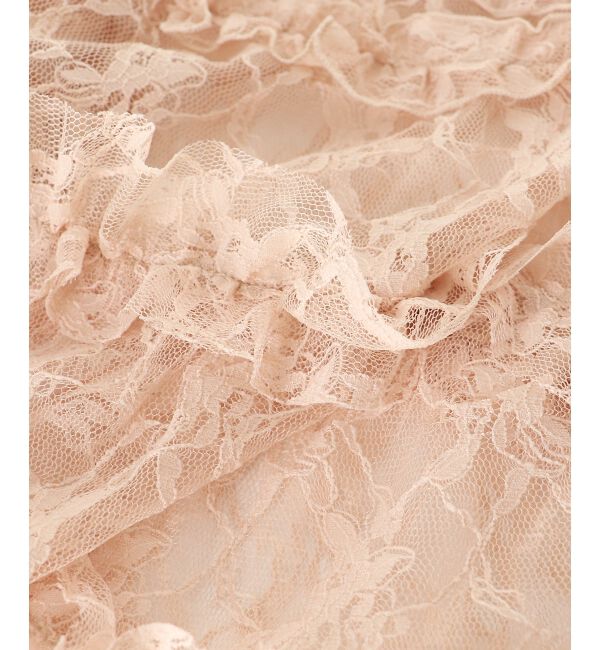 MAJESTICLEGON「フリルレースシアービスチェ」|キャミソール|