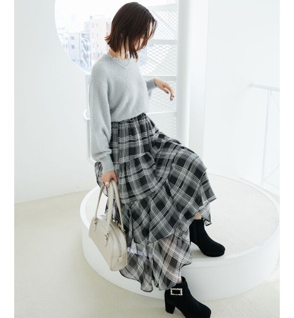 MAJESTICLEGON「パールビジューバックルブーツ」|ショートブーツ|