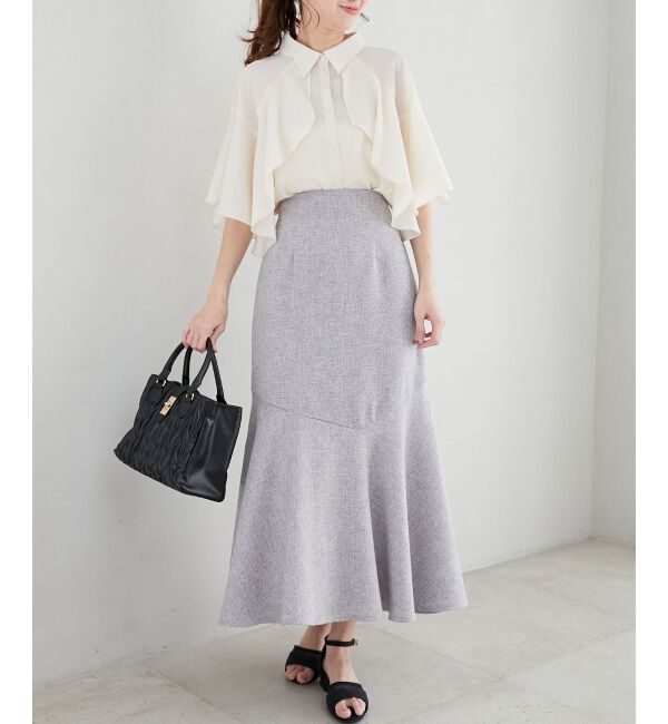  「スカラップローヒールサンダル」|サンダル|