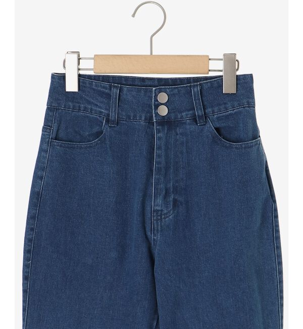  「ヒップハートフレアパンツ」|デニム|