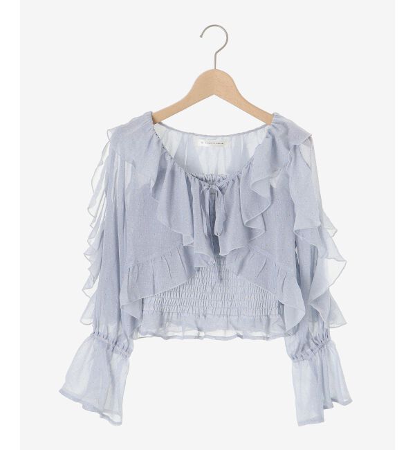  「キャミセットフリルブラウス」|シャツ・ブラウス|