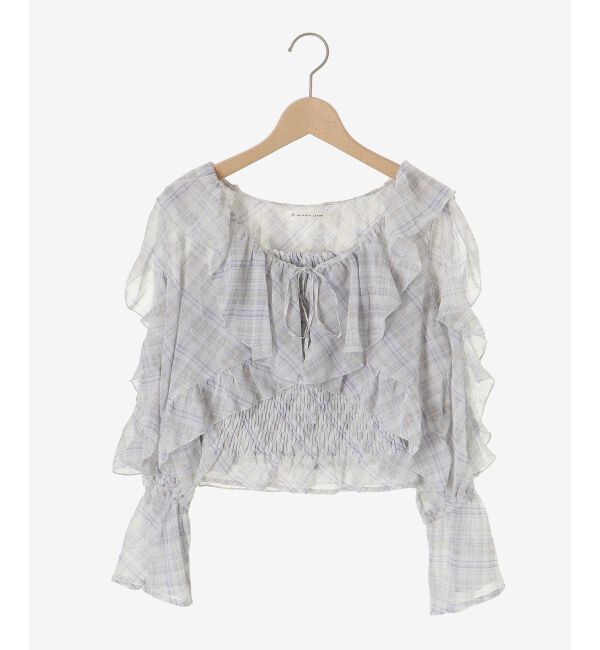  「キャミセットフリルブラウス」|シャツ・ブラウス|