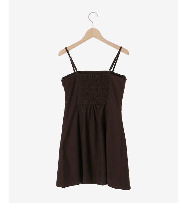  「デコルテオープンミニワンピセット」|ワンピース|