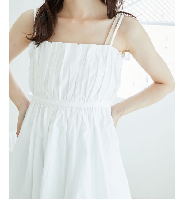  「カーデ&times;バルーンキャミワンピセット」|ワンピース|