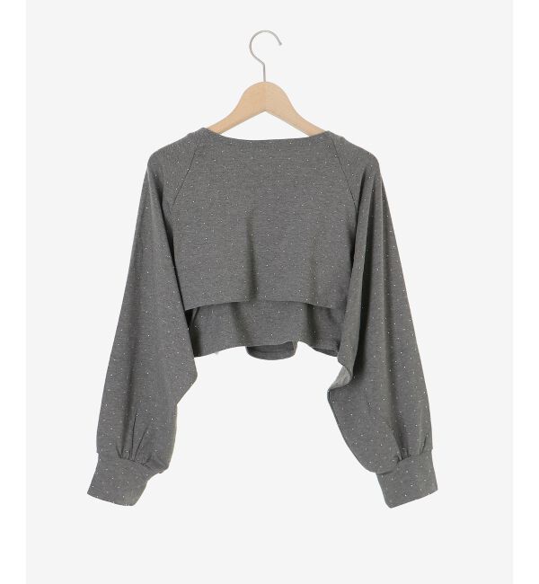  「ラインストーンキャミ＆ボレロセット」|その他|