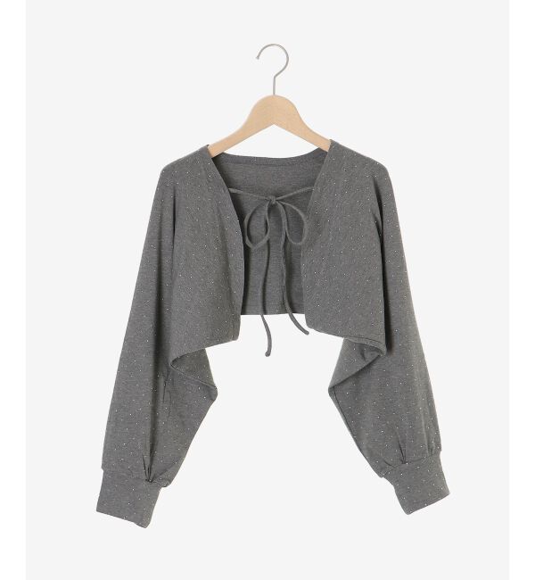  「ラインストーンキャミ＆ボレロセット」|その他|