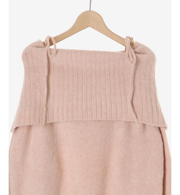  「チョーカー付きオフショルミニワンピ」|ワンピース|