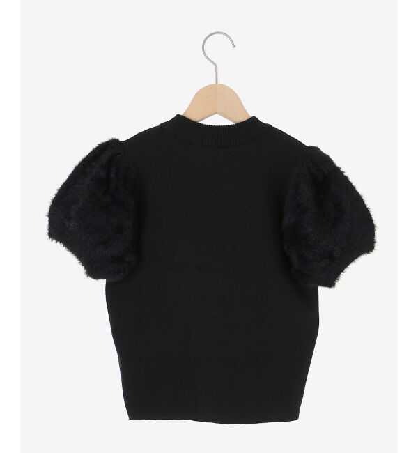  「キラキラ袖シャギーニット」|ニット・セーター|