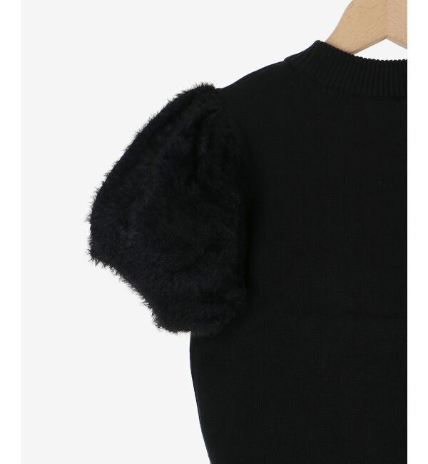  「キラキラ袖シャギーニット」|ニット・セーター|