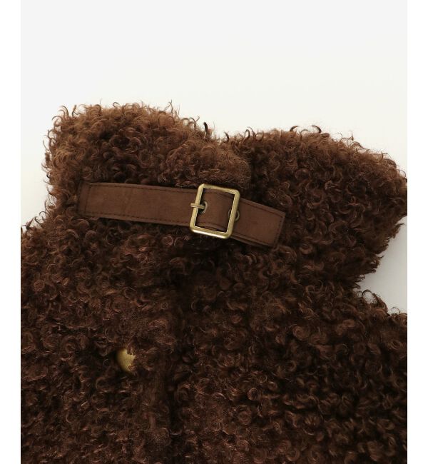  「ハートパッチふわふわブルゾン」|ブルゾン・スタジャン|