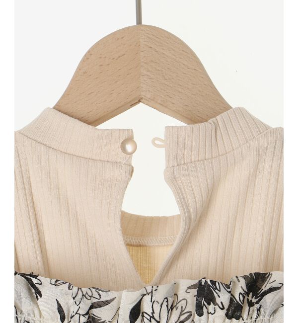  「ウエストきゅっとフリルワンピース」|ワンピース|