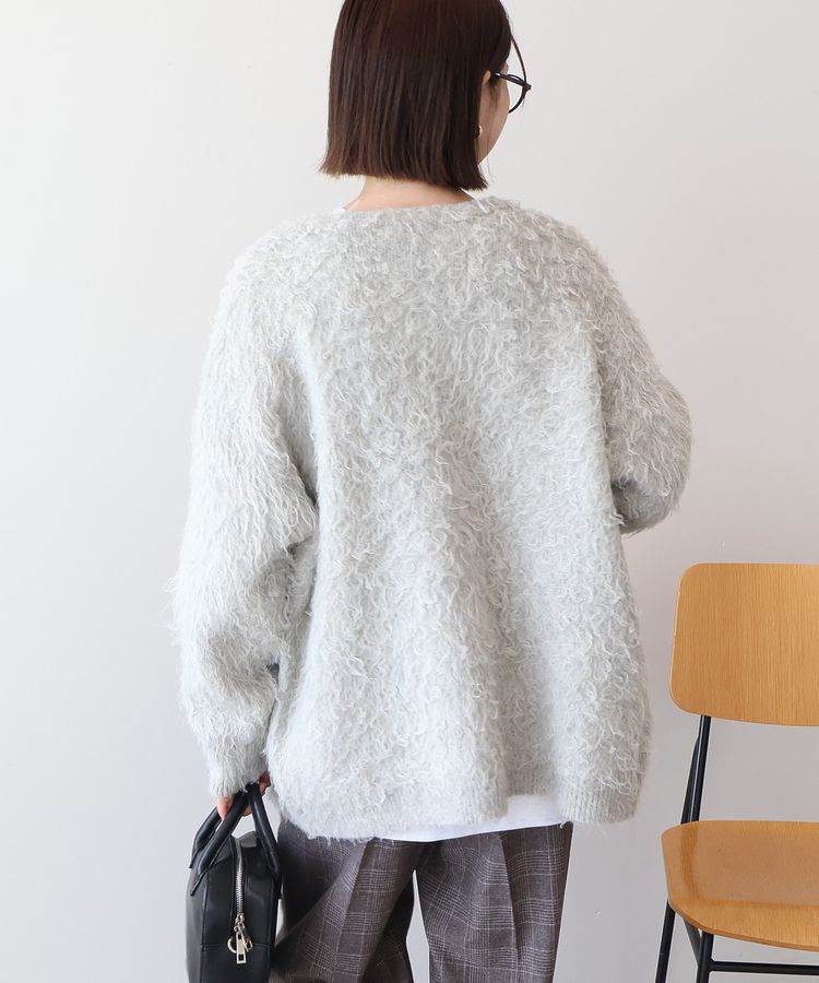 AMERICAN HOLIC「カールシャギーカーディガン」|カーディガン|