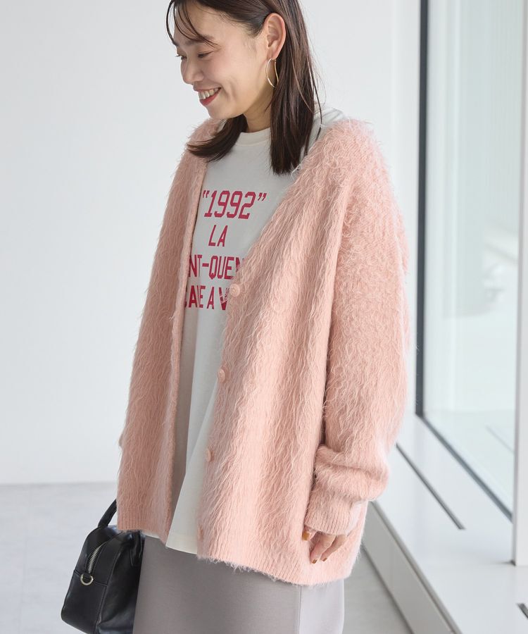 AMERICAN HOLIC「カールシャギーカーディガン」|カーディガン|