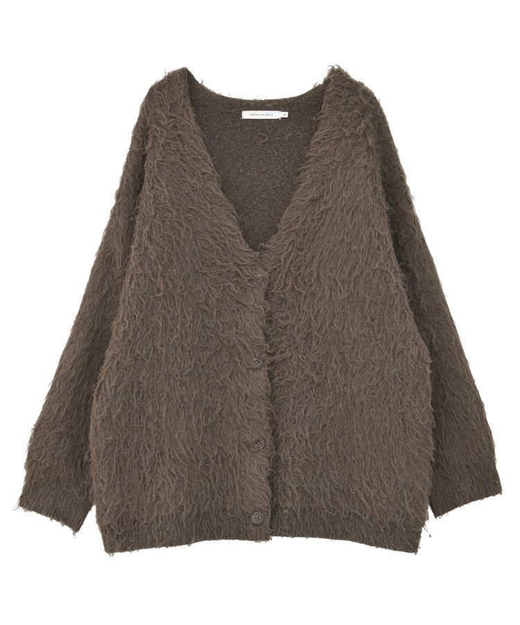 AMERICAN HOLIC「カールシャギーカーディガン」|カーディガン|