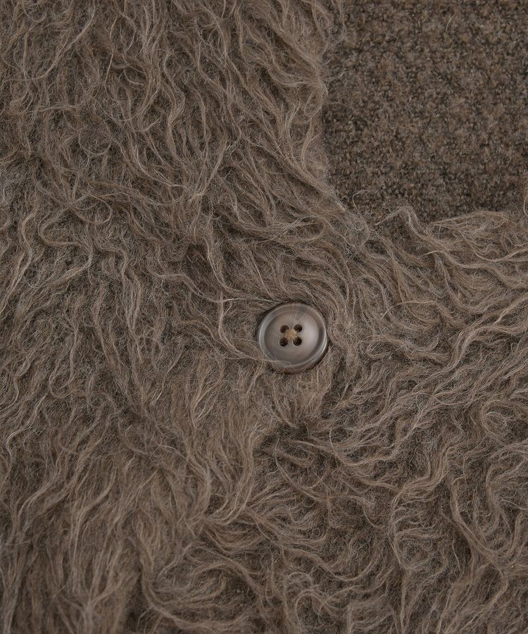 AMERICAN HOLIC「カールシャギーカーディガン」|カーディガン|