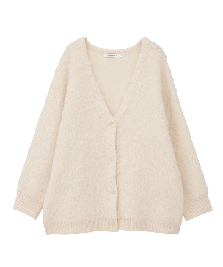 AMERICAN HOLIC「カールシャギーカーディガン」|カーディガン|